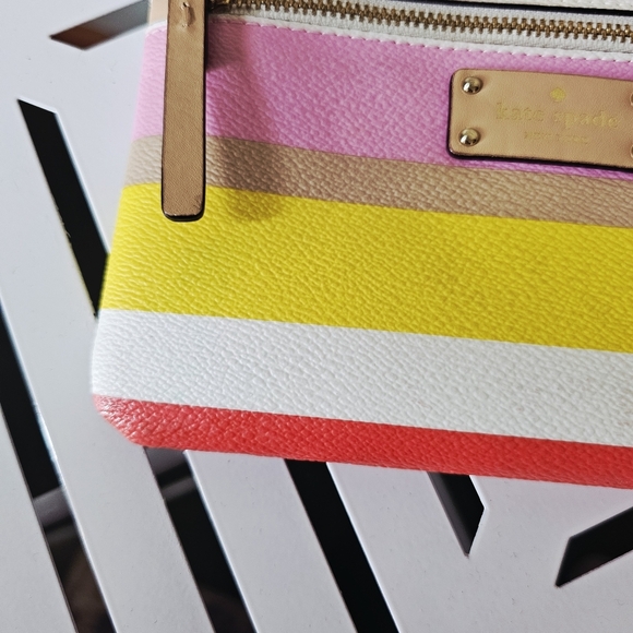 Kate Spade Colorful Striped Wristlet - Picture 5 of 8